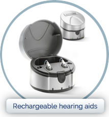 Rechargeable hearing aids